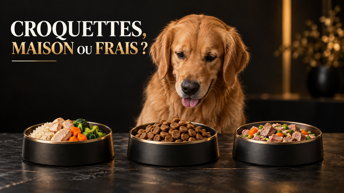 Croquettes, ration maison ou plats frais : quelle est la meilleure alimentation pour son chien ?