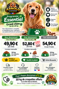 Programme Essentiel ARNOLD pour grand chien de 10 à 20 kg – 10 kg