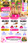 ARNOLD Minceur grand chien 10 à 20 kg, prix 49,90 €, 52,80 € et 54,90 €